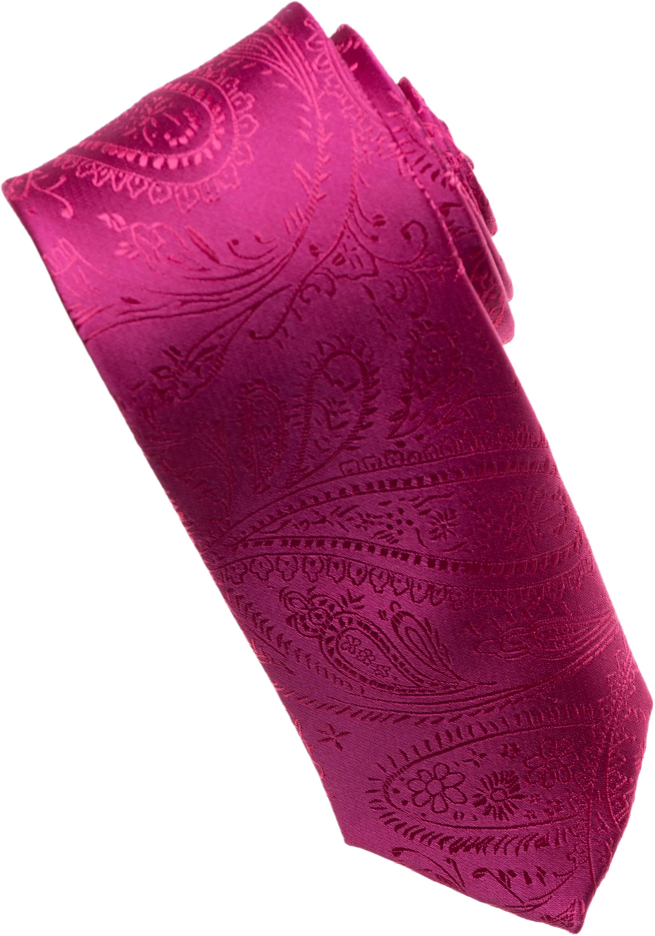 Aqua Paisley Tone on Tone Necktie