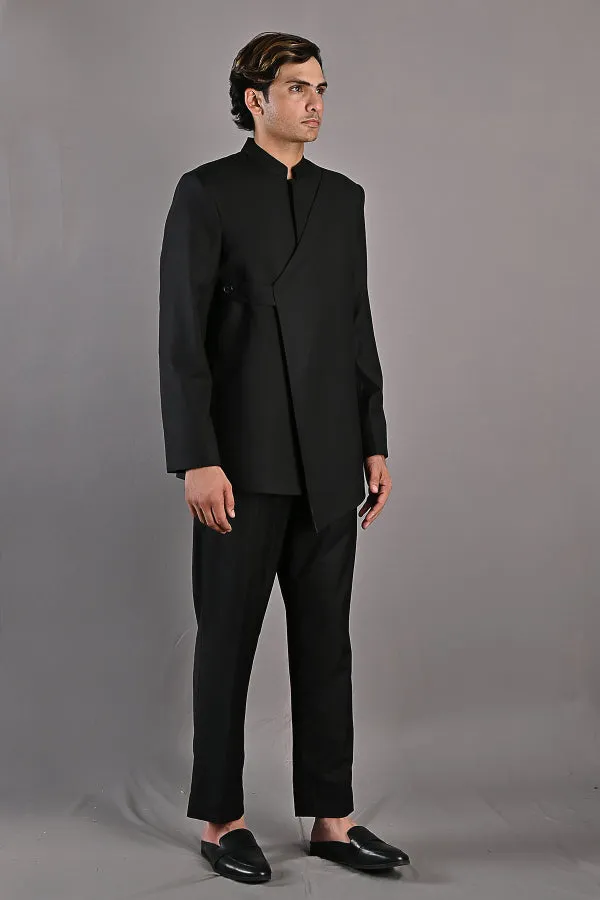 Crisanto Indo Western Bandhgala Jacket Set