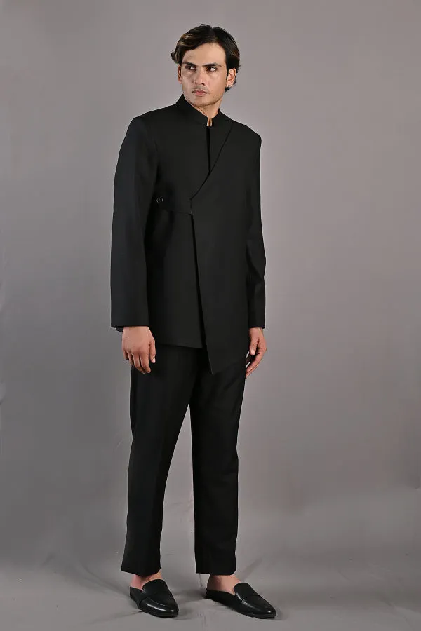 Crisanto Indo Western Bandhgala Jacket Set