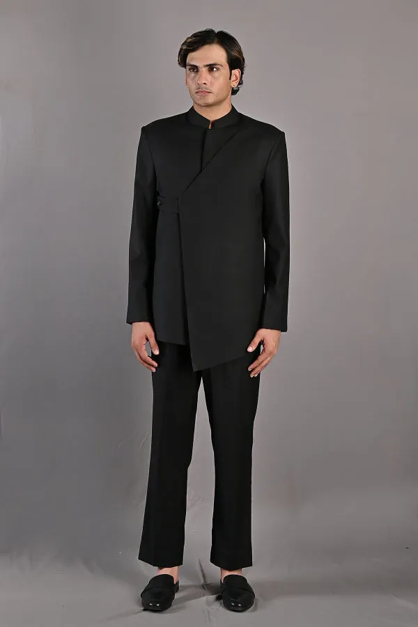 Crisanto Indo Western Bandhgala Jacket Set