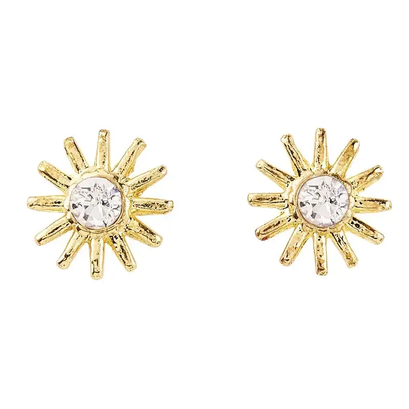 CUTE SUN SHAPED EARRINGS LIFE IS SWEET