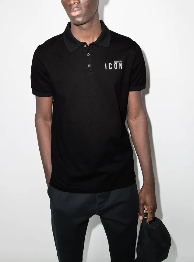 Dsquared2 mini icon tennis polo shirt