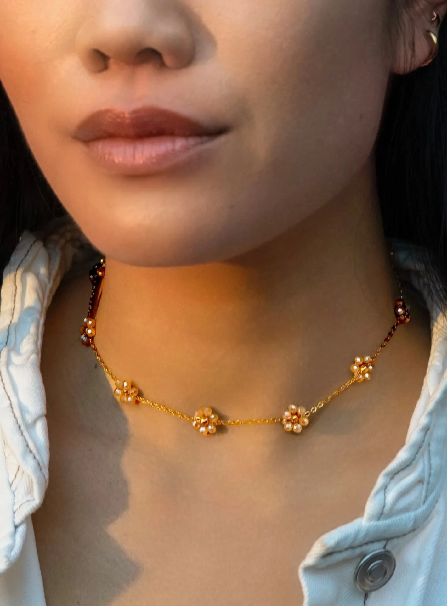 Fleur Choker Necklace