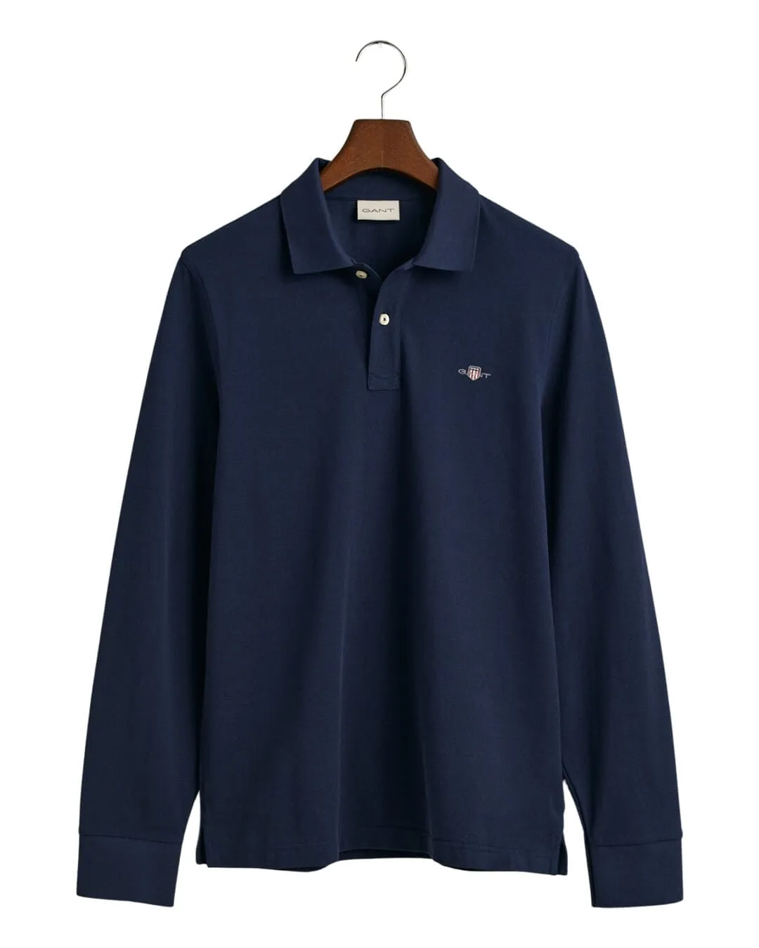 Gant Evening Blue Shield Piqué Rugger