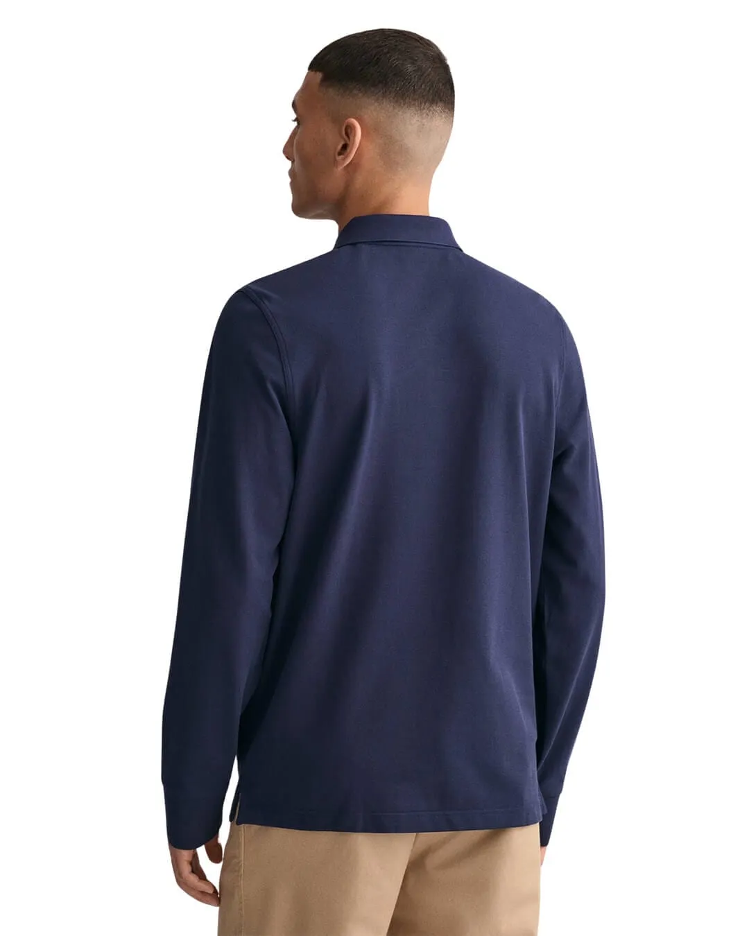Gant Evening Blue Shield Piqué Rugger