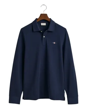 Gant Evening Blue Shield Piqué Rugger