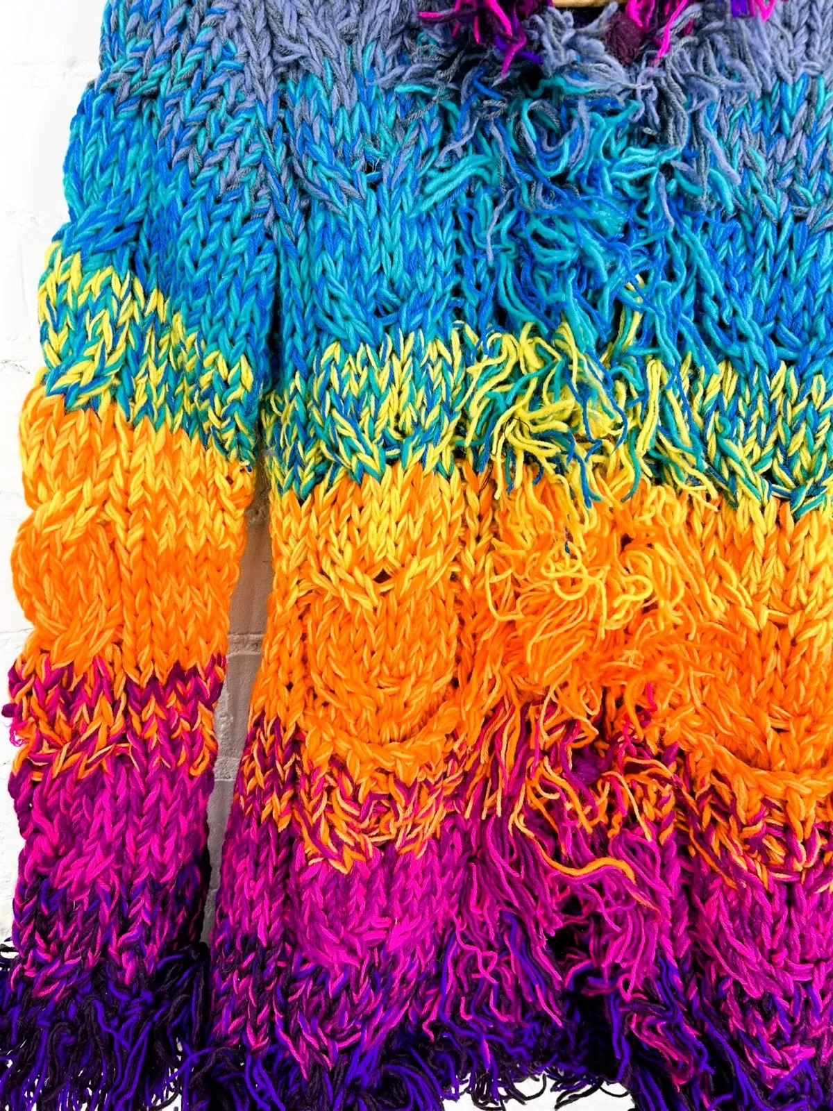 Knitted Hood Top