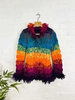Knitted Hood Top