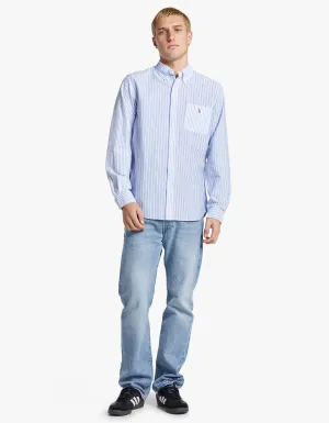 Long Sleeve Sport Shirt - 5857 Blue Funshirt