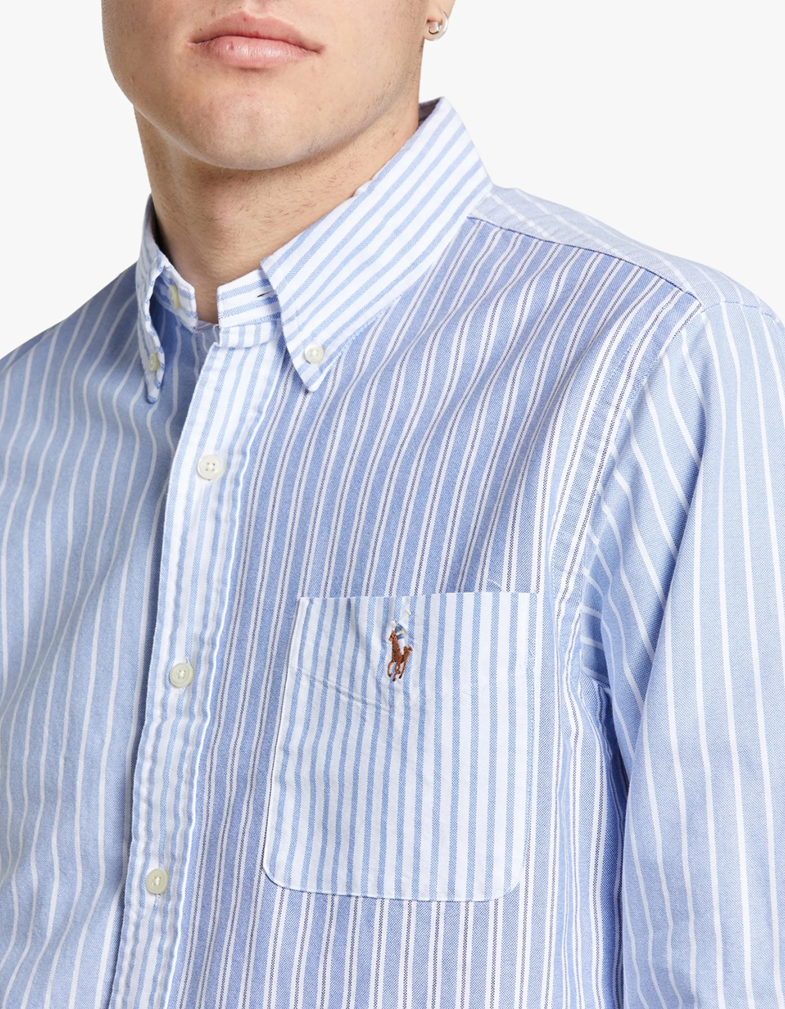 Long Sleeve Sport Shirt - 5857 Blue Funshirt