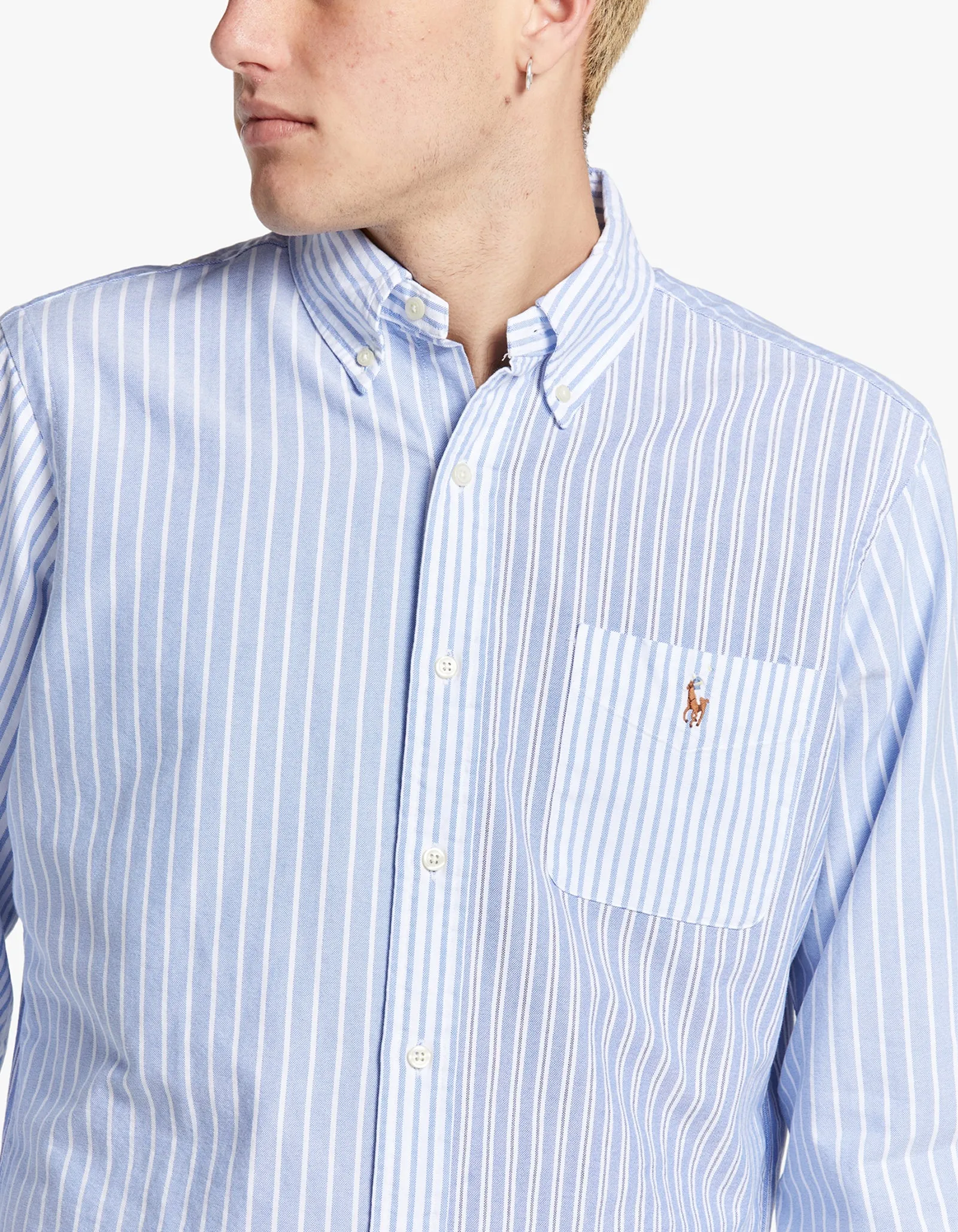 Long Sleeve Sport Shirt - 5857 Blue Funshirt