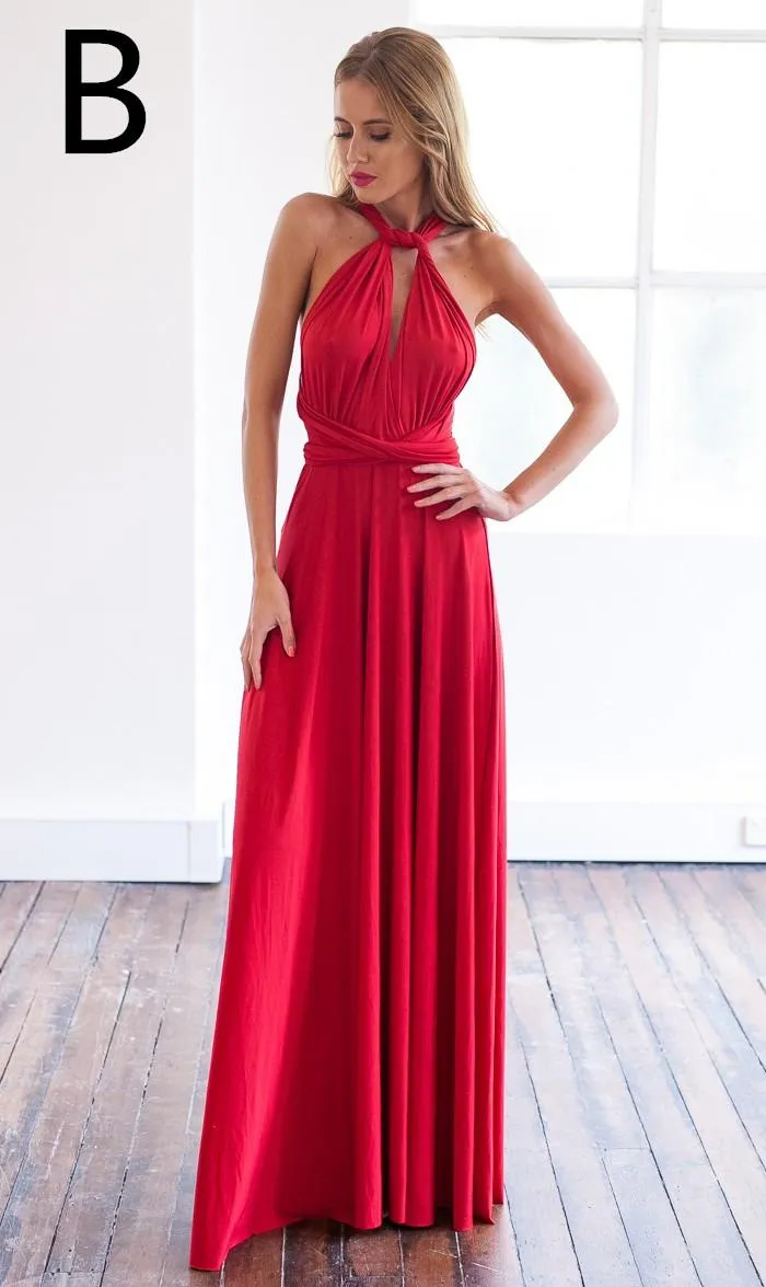 Sexy A-line Sleeveless Red Detached Prom Dress Floor-length-323354