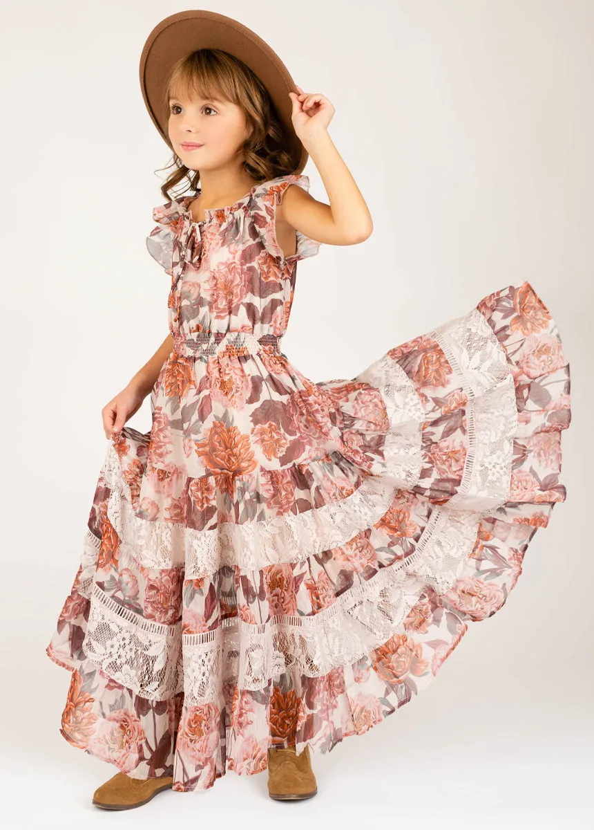 Shira Dress in Blush Floral