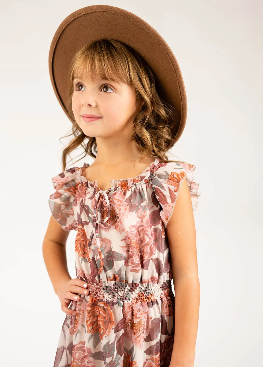 Shira Dress in Blush Floral