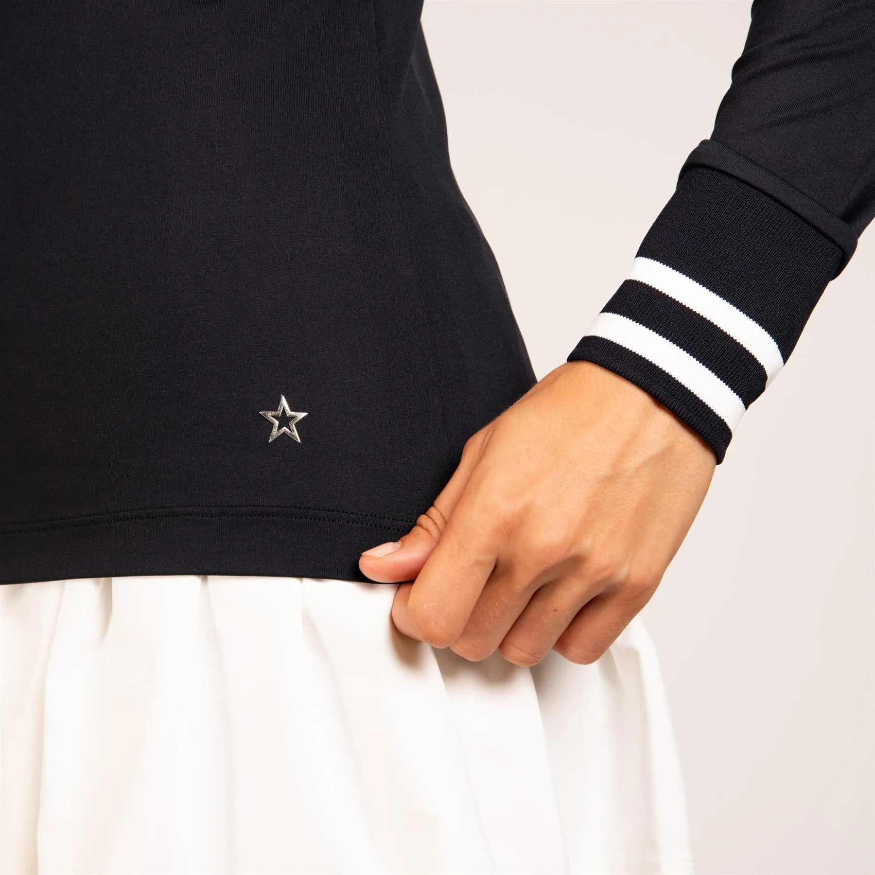 The Eloise LS Polo Navy