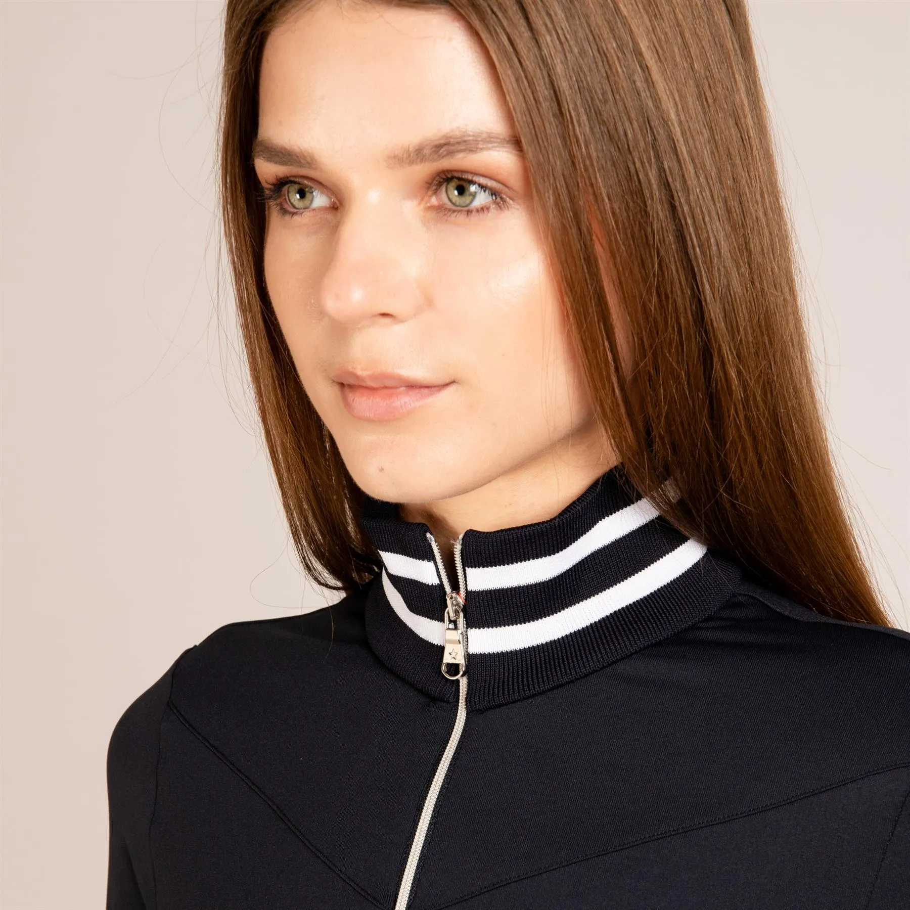 The Eloise LS Polo Navy