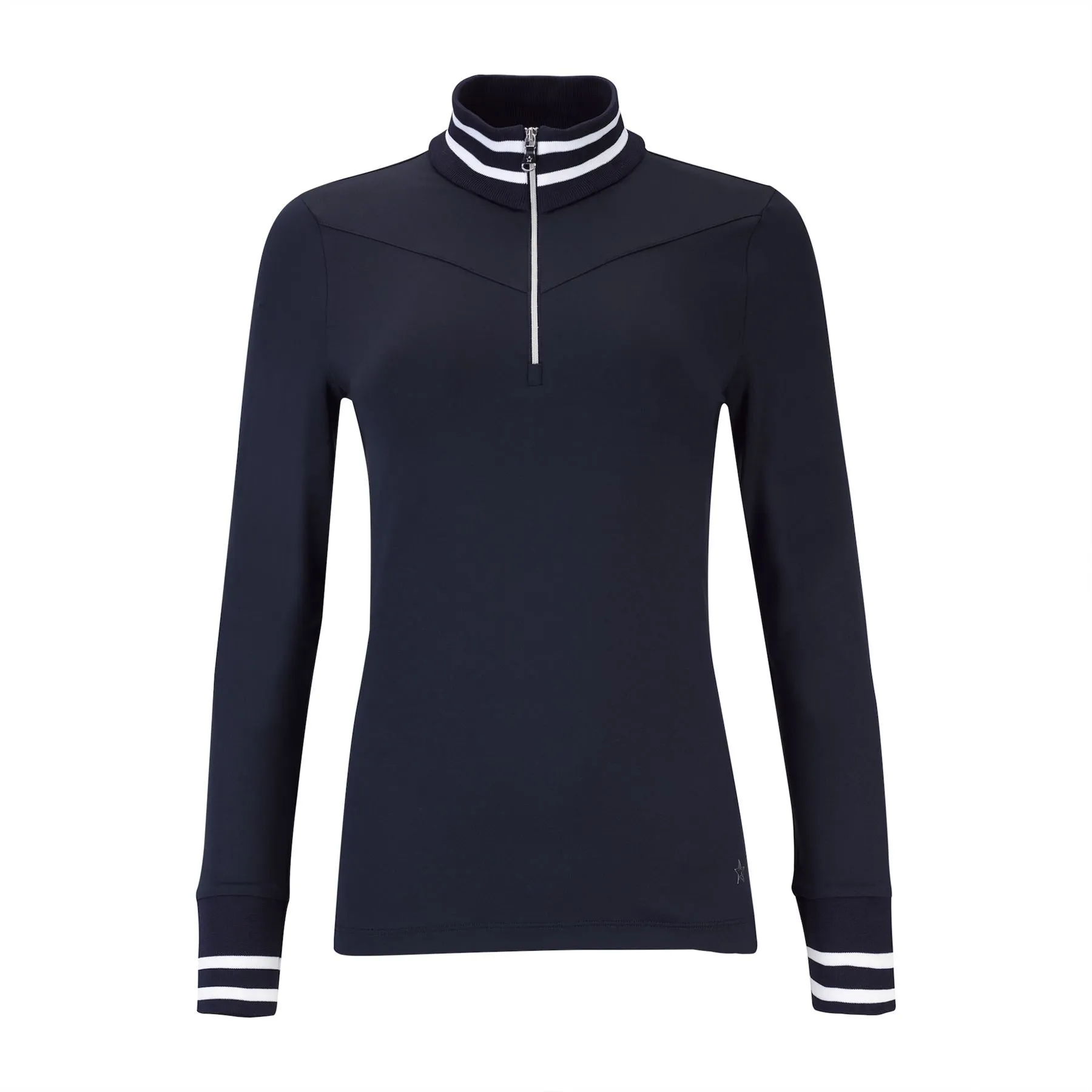 The Eloise LS Polo Navy