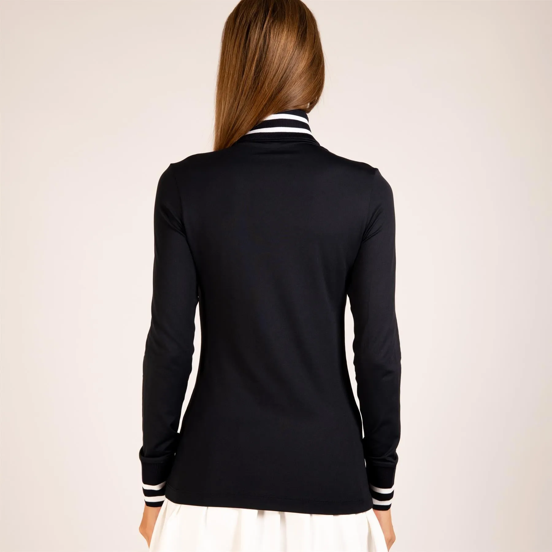 The Eloise LS Polo Navy