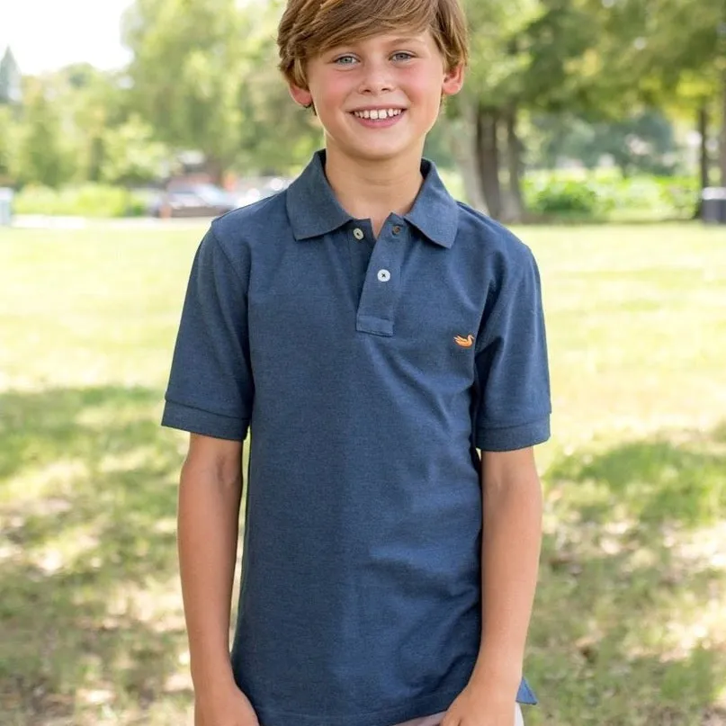 Youth Stonewall Heather Polo