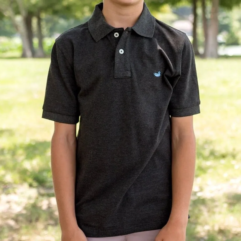 Youth Stonewall Heather Polo